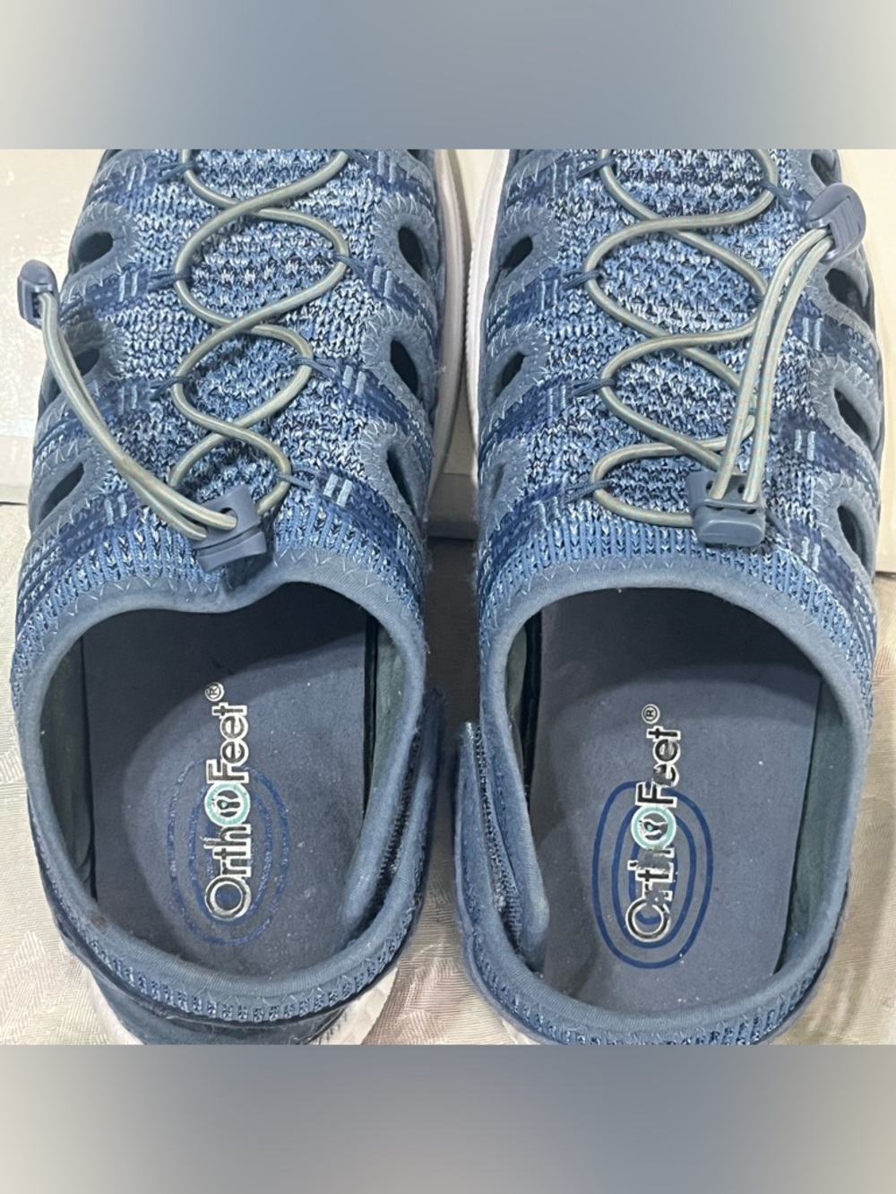 Orthofeet Laguna Blue Fishermen Style Breathable Sandals size 8 - Picture 9 of 12